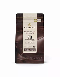 Шоколад темный Callebaut в галлетах 54,5% 811 1 кг