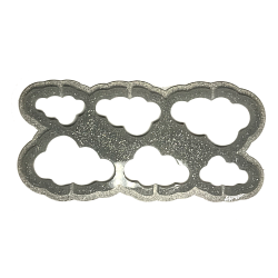 Форма для леденцов "Облака" микс размеров